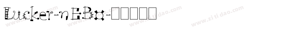 Lucker-nEB0字体转换