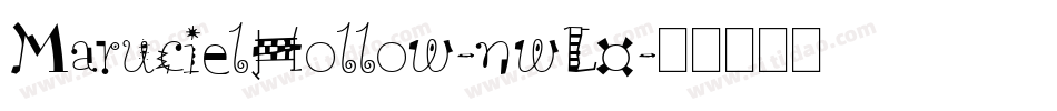 MarucielHollow-nwL0字体转换