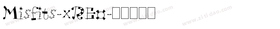 Misfits-xRE0字体转换