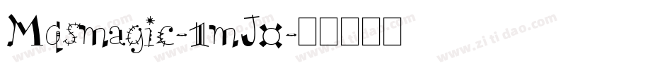 Mqsmagic-1mJ0字体转换