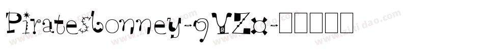 Piratesbonney-9YZ0字体转换