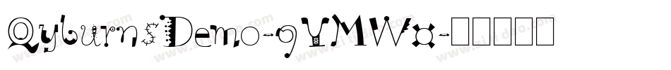 QyburnsDemo-9YMW0字体转换