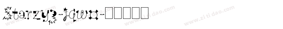 Starzy3-jqw0字体转换