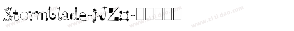 Stormblade-jJZ0字体转换