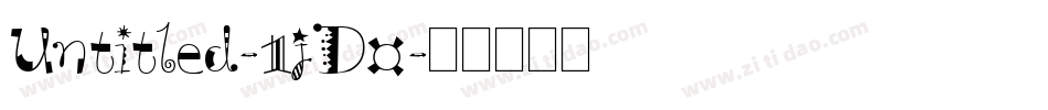 Untitled-1jD0字体转换
