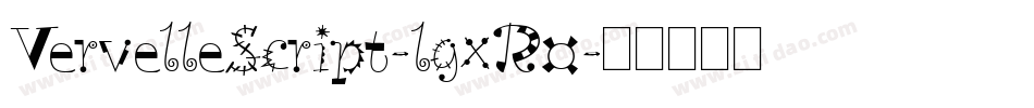 VervelleScript-lgxR0字体转换
