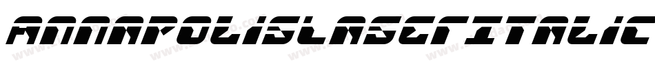 AnnapolisLaserItalic-Vr4B字体转换 AnnapolisLaserItalic-Vr4B字体转换