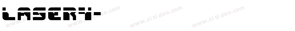 LASER4字体转换