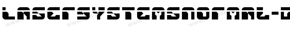 LaserSystemsNormal-d9jV字体转换