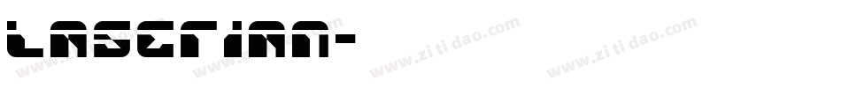 Laserian字体转换
