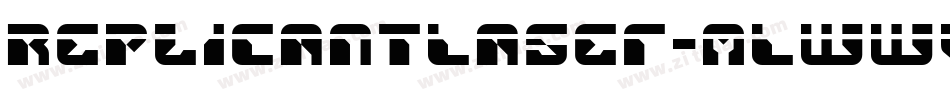 ReplicantLaser-mLWWv字体转换