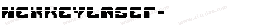 hexkeylaser字体转换