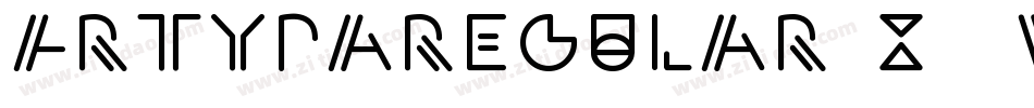ArtypaRegular-X33WG字体转换