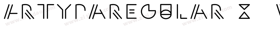 ArtypaRegular-X33WG字体转换