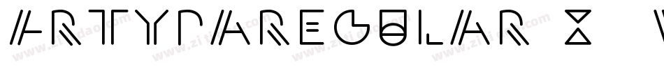 ArtypaRegular-X33WG字体转换