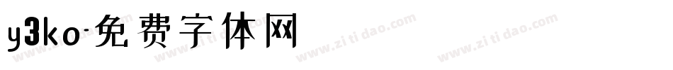 y3ko字体转换