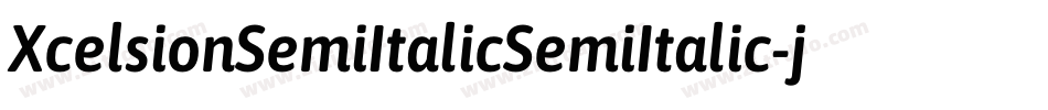 XcelsionSemiItalicSemiItalic-jzr7字体转换 XcelsionSemiItalicSemiItalic-jzr7字体转换