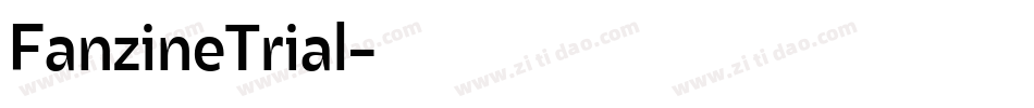 FanzineTrial字体转换