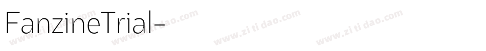 FanzineTrial字体转换