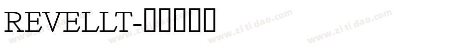 REVELLT字体转换