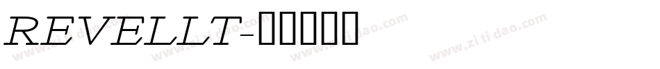REVELLT字体转换
