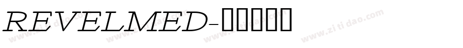 REVELMED字体转换
