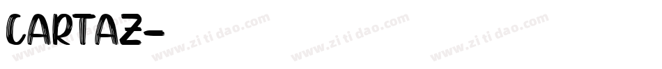 CARTAZ字体转换