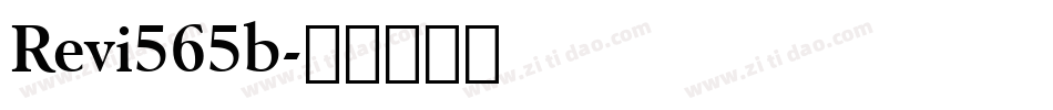 Revi565b字体转换