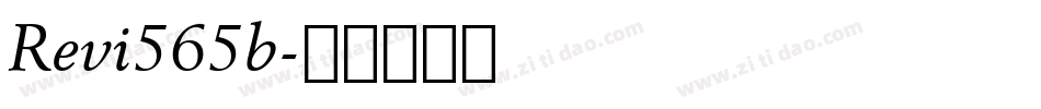 Revi565b字体转换