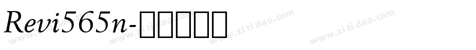 Revi565n字体转换