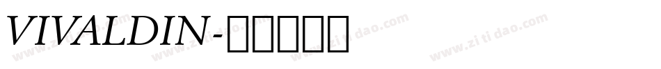 VIVALDIN字体转换