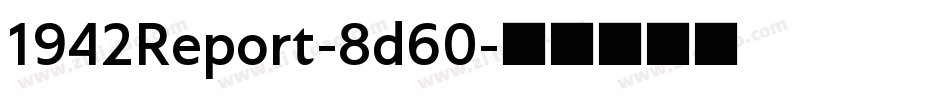1942Report-8d60字体转换