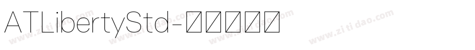 ATLibertyStd字体转换