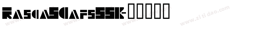 RascaSCapsSSK字体转换