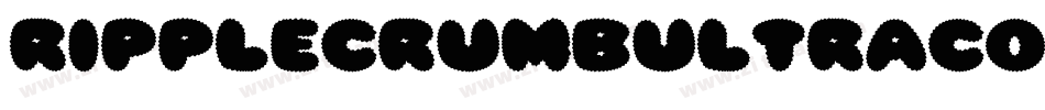 RippleCrumbUltracon-7GR字体转换