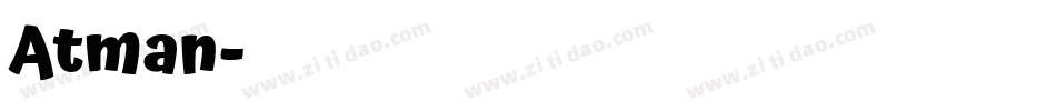 Atman字体转换