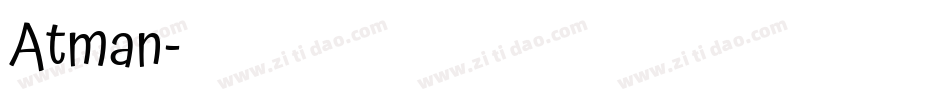 Atman字体转换