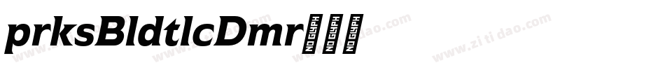 AprikasBoldItalicDemo-Or2e字体转换