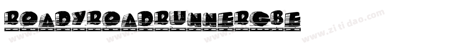 RoadyRoadrunner-1GBe字体转换