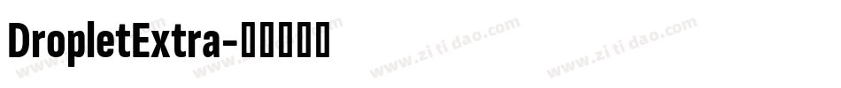 DropletExtra字体转换