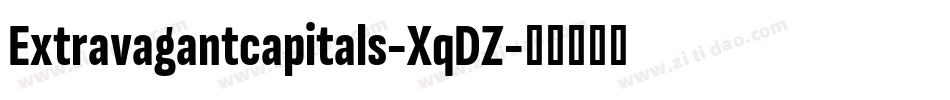 Extravagantcapitals-XqDZ字体转换