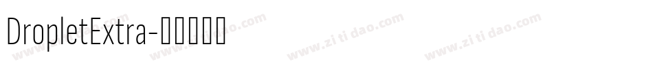 DropletExtra字体转换
