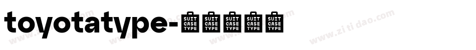 toyotatype字体转换