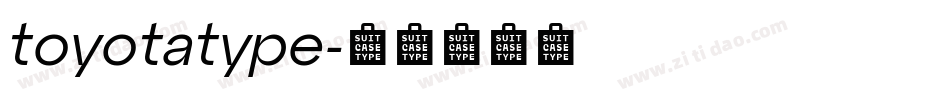 toyotatype字体转换