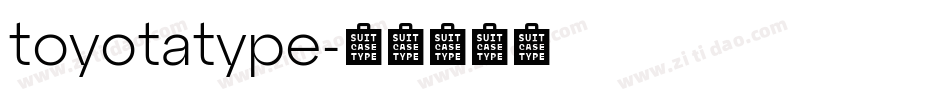 toyotatype字体转换