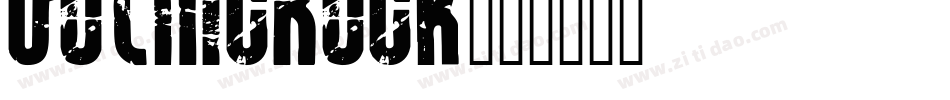 GothicRock字体转换