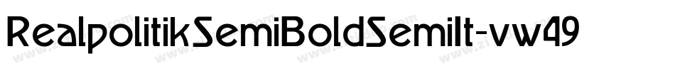 RealpolitikSemiBoldSemiIt-vw49字体转换 RealpolitikSemiBoldSemiIt-vw49字体转换