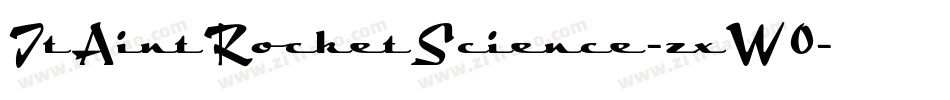 ItAintRocketScience-zxW0字体转换