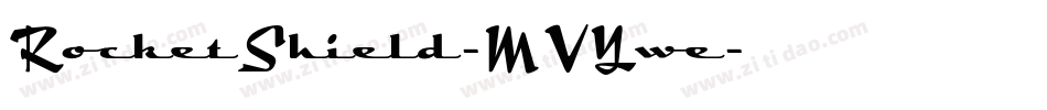 RocketShield-MVYwe字体转换