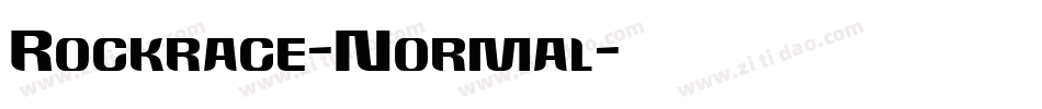 Rockrace-Normal字体转换